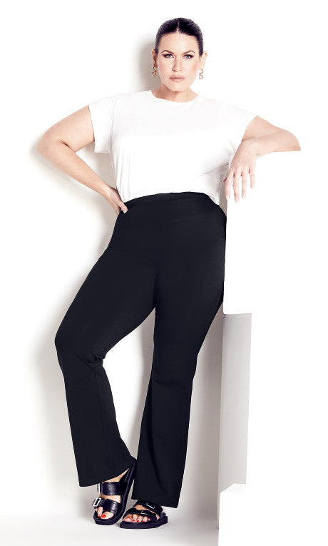 Supima Bootleg Legging Black - tall