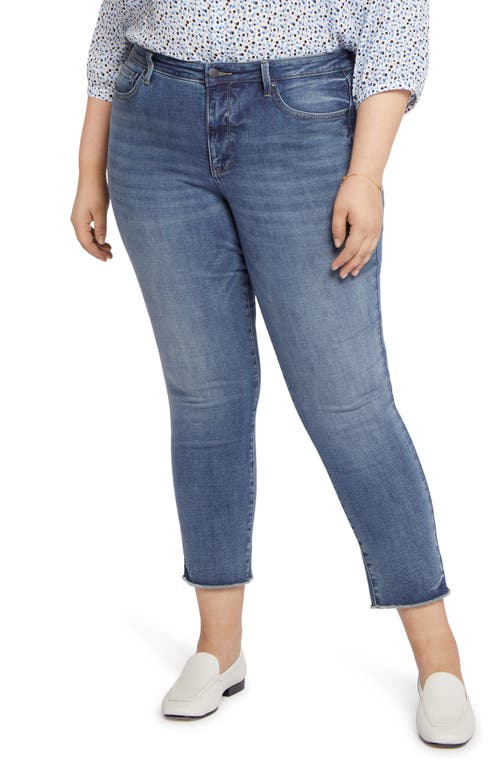 Sheri Ankle Fray Hem Slim Jeans in Rockie