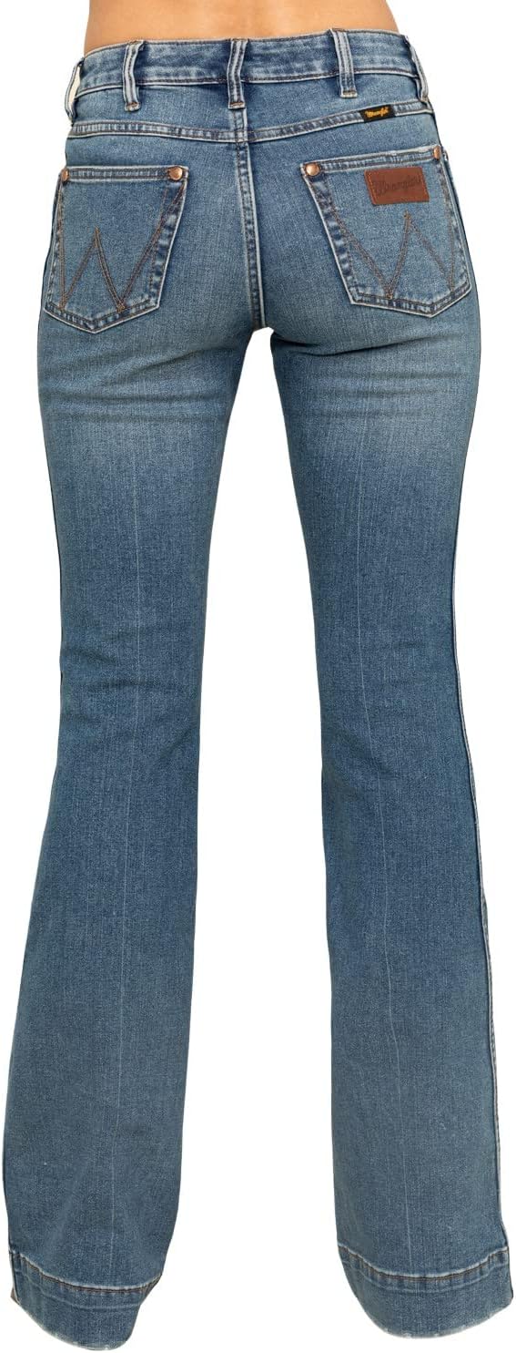 Retro High Rise Trouser Jean