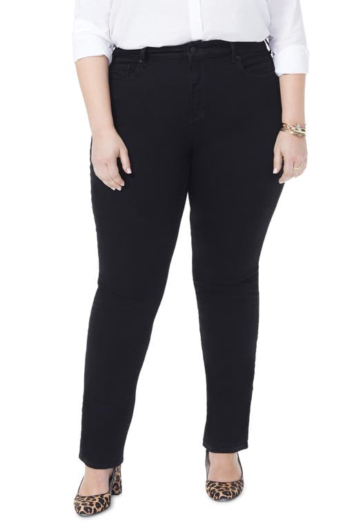 Marilyn Straight Leg Jeans in Black