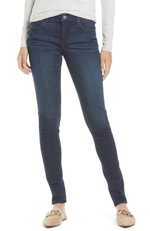 'Ab'Solution Skinny Ankle Jeans in Dark Navy