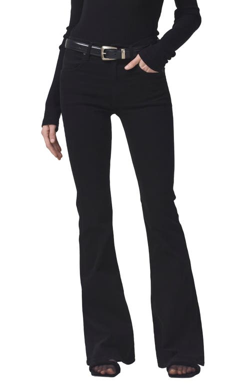 Isola Flare Jeans in Plush Black