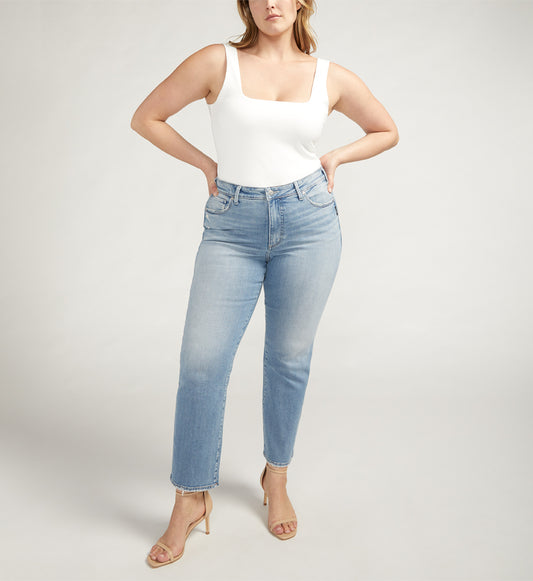 Isbister High Rise Straight Leg Jeans