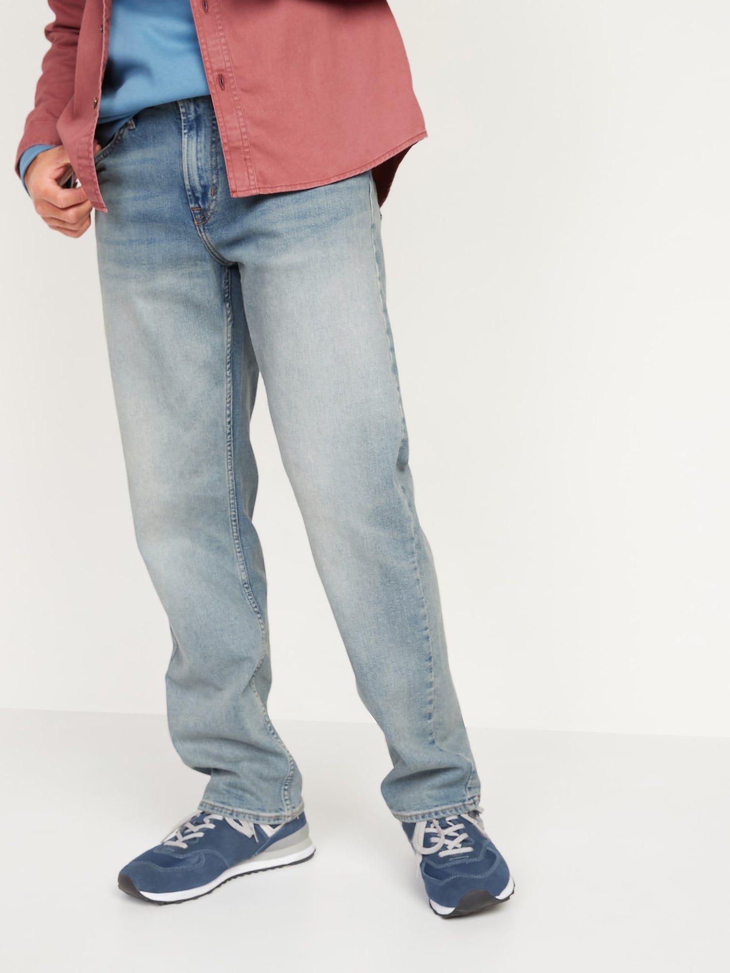 Loose Built-In Flex Jeans For Men