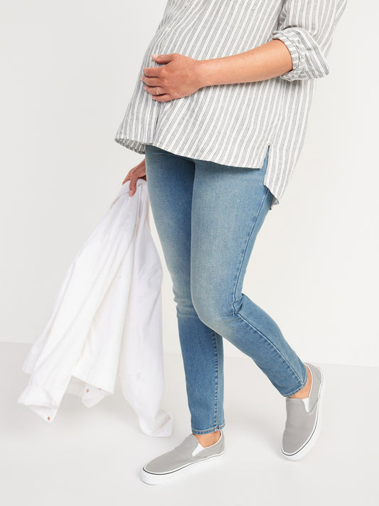 Old Navy Maternity Full Panel Pop Icon Skinny Jeans