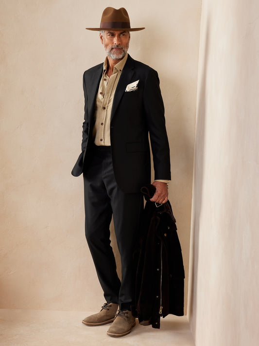Signature Hopsack Suit Pant