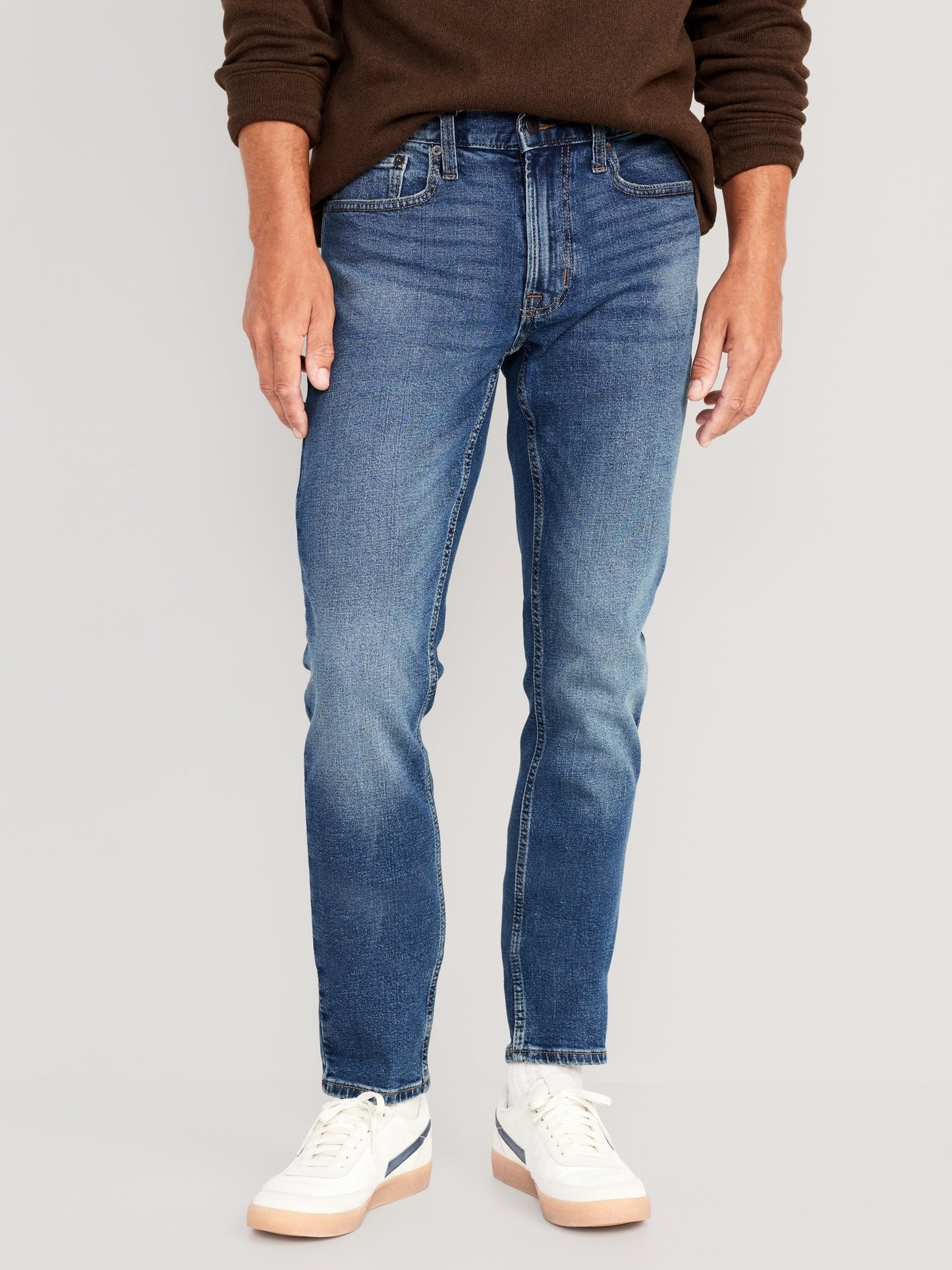 Men's Skinny Built-In Flex Jeans: 28", 30", 32", 34", 36", 38" Inseams