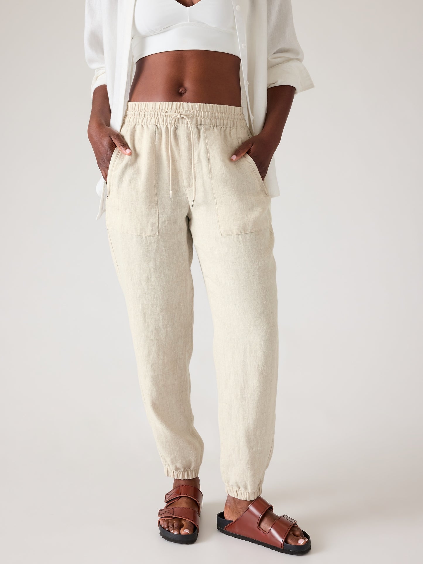 Retreat Linen Jogger