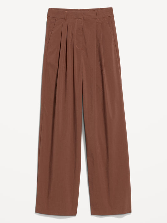 Extra High-Waisted Super Wide-Leg Taylor Trouser Pants