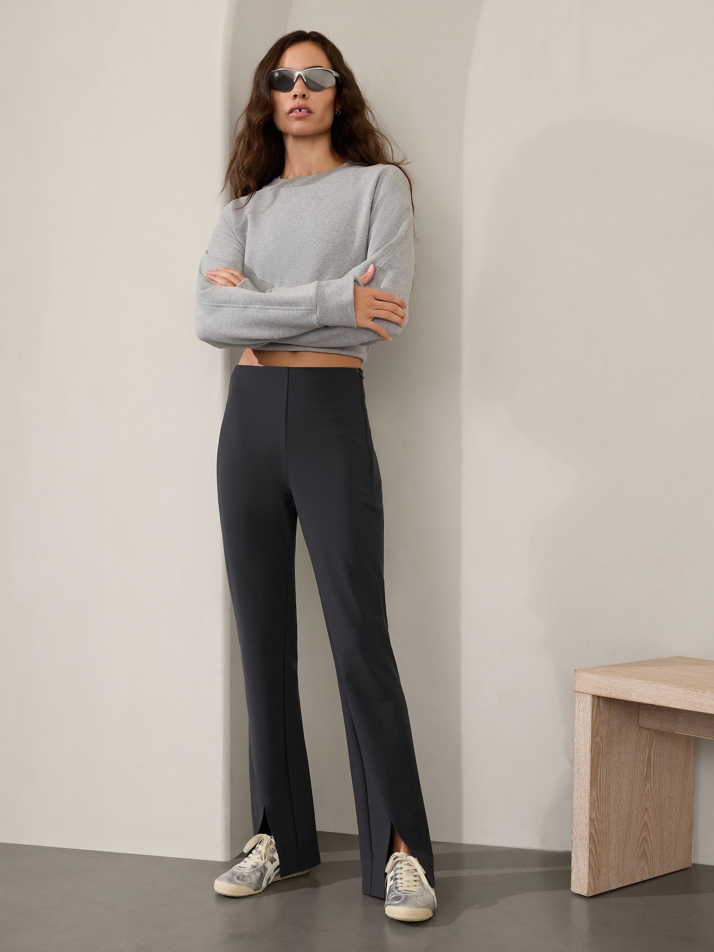 Women's Split Hem Legging: 30", 32", 35" Inseams