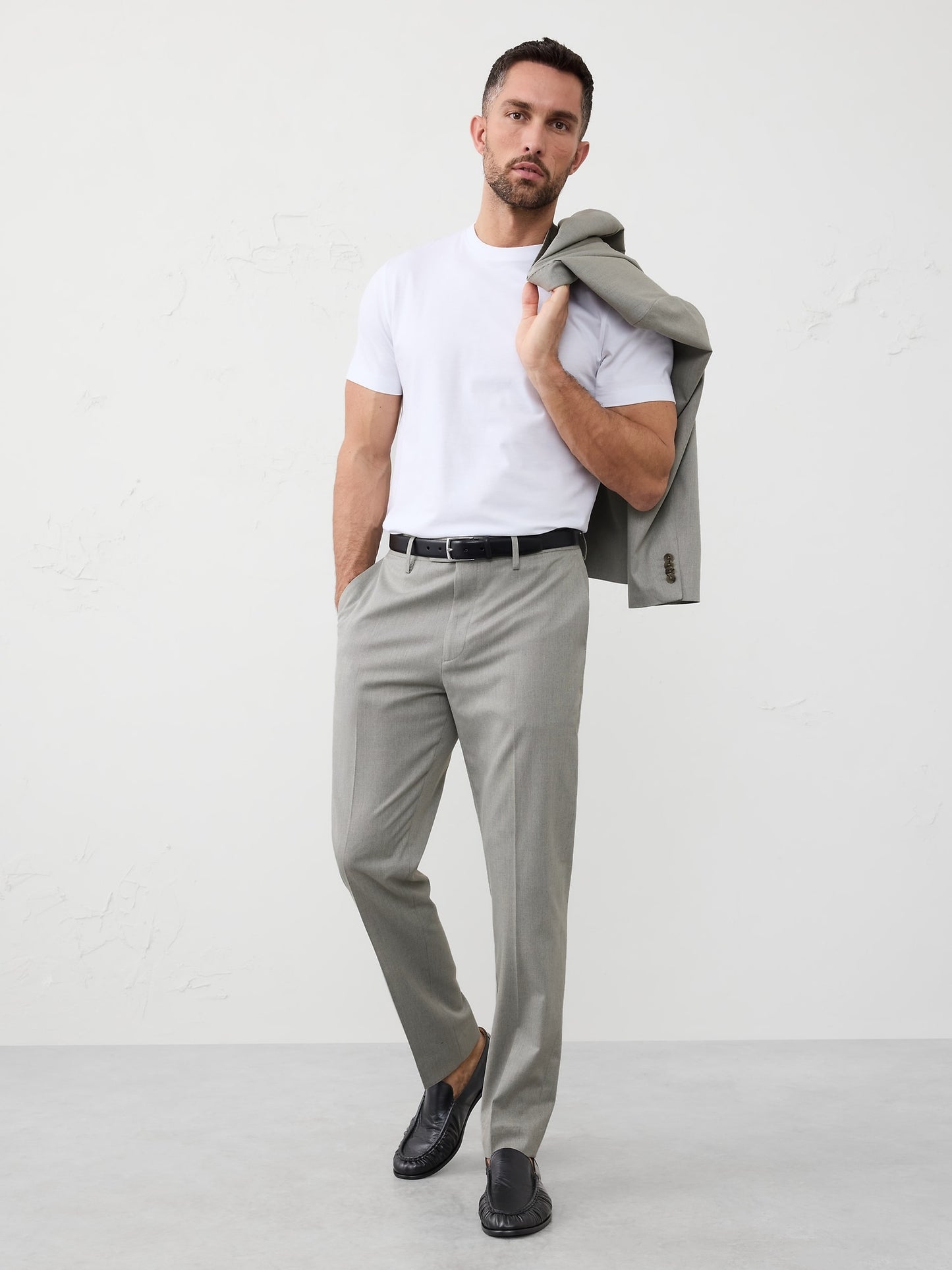 Men's Sharkskin Trouser: 28-34" Inseam