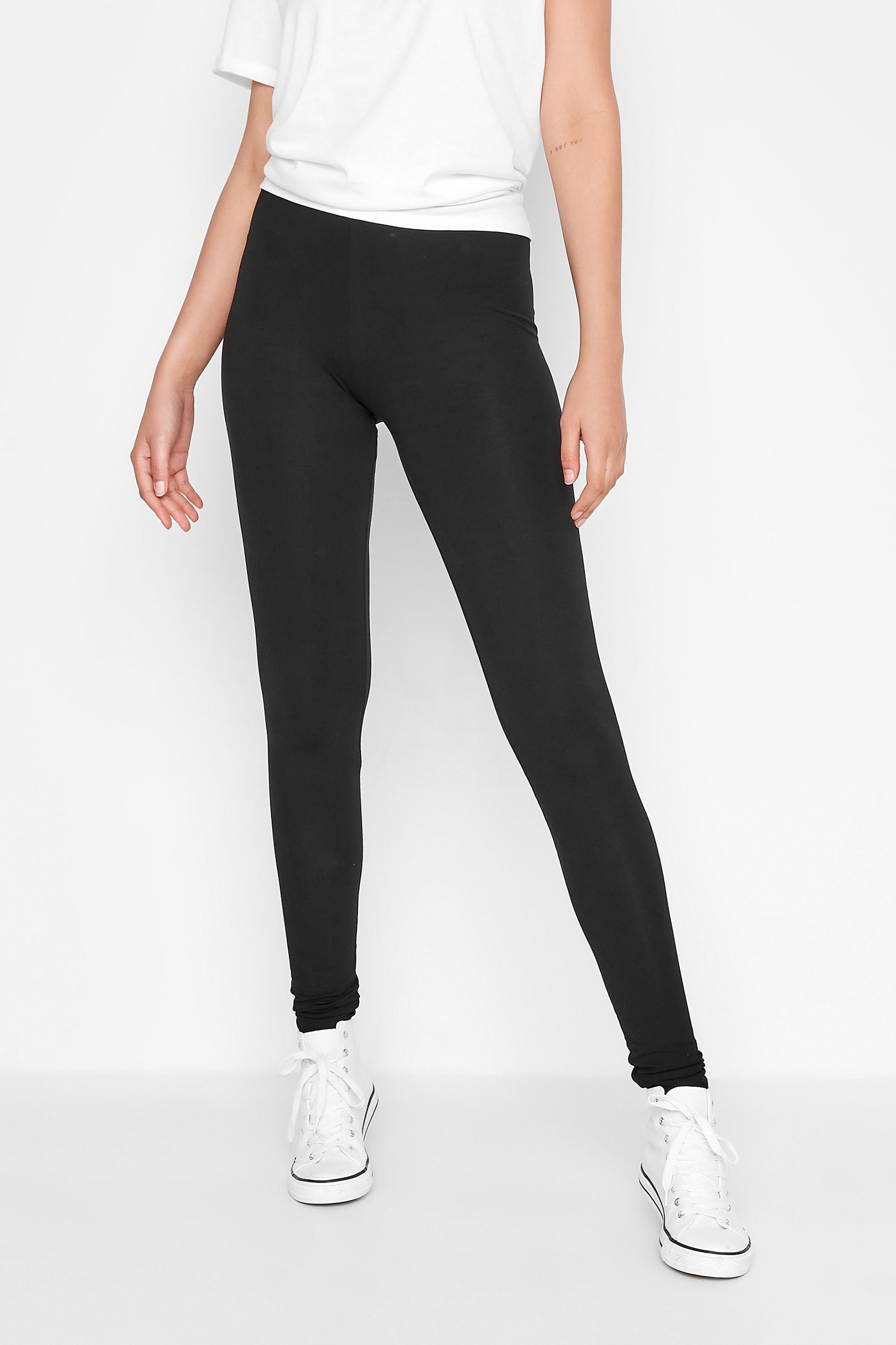 LTS MADE FOR GOOD Tall Black Stretch Cotton Leggings – Search By Inseam