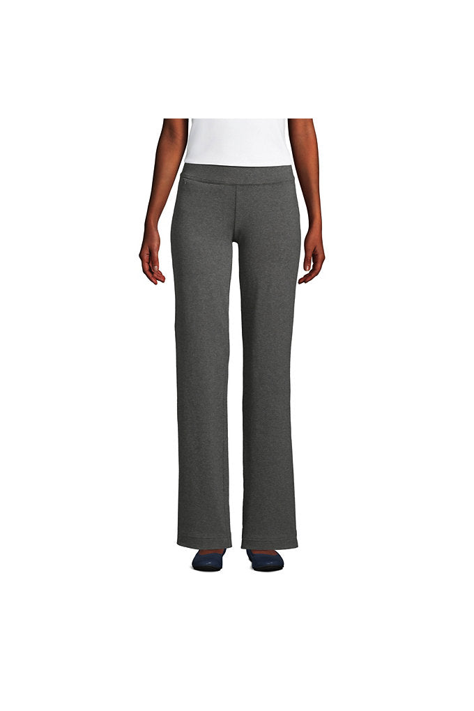 Starfish Mid Rise Straight Leg Elastic Waist Pull On Pants