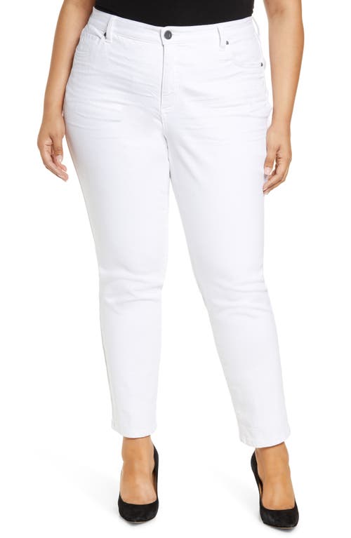 Catherine Boyfriend Jeans in Optic White