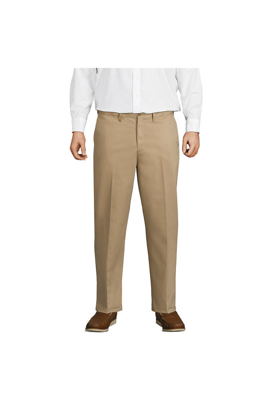 Men's Big and Tall Comfort Waist No Iron Chino Pants