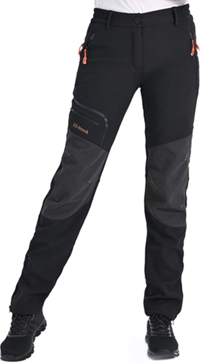 Women's Outdoor Waterproof Insulated Softshell Pants