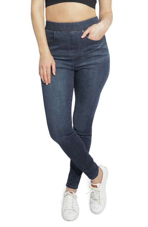 Pull-On Postpartum Skinny Jeans in Indigo