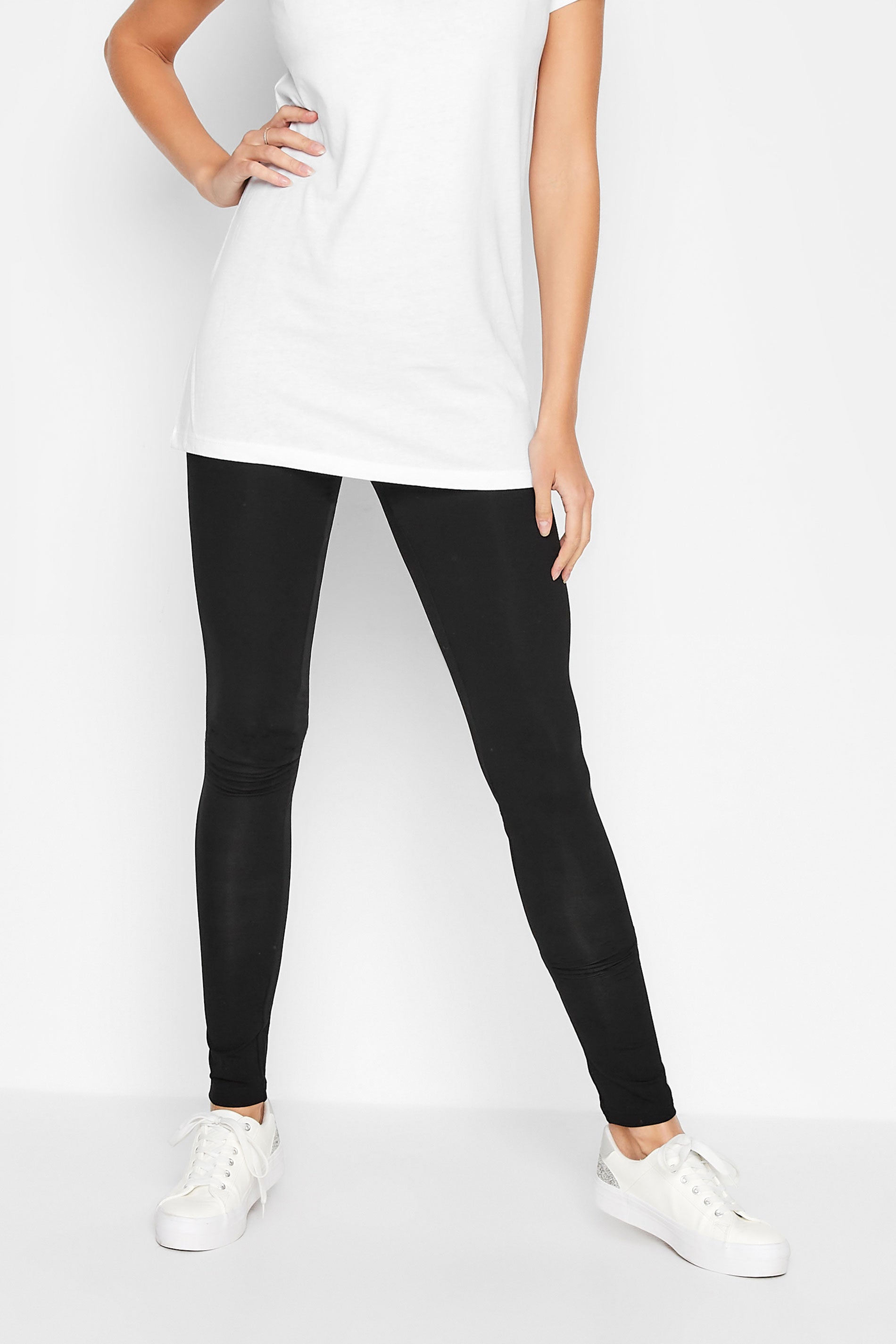 LTS MADE FOR GOOD Tall Black Stretch Cotton Leggings – Search By Inseam