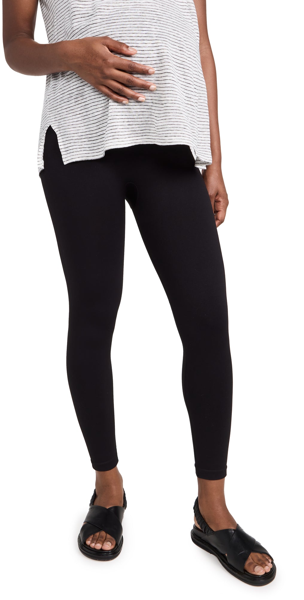 Compression Maternity Leggings: 23.5" Inseam