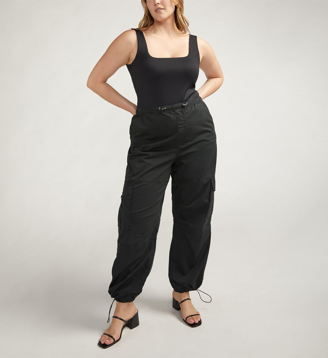 Parachute Cargo Pant Plus Size