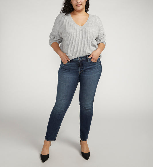Britt Low Rise Straight Leg Jeans Plus Size