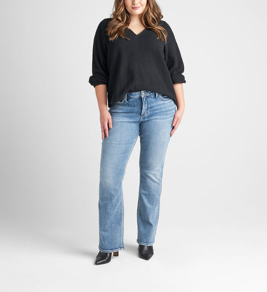 Silver Jeans Suki Mid Rise Bootcut Jeans Plus Size