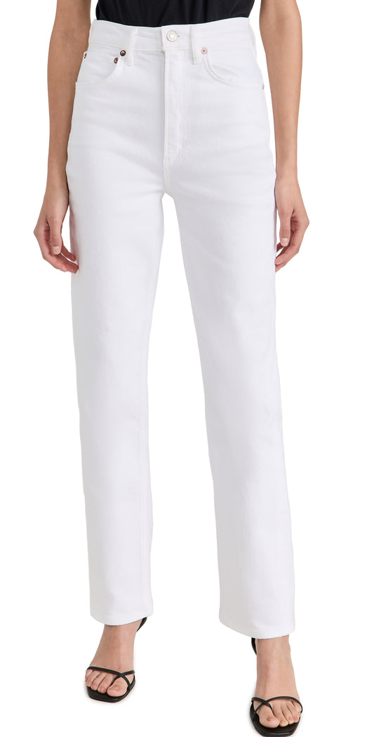 High Rise Stovepipe Jeans