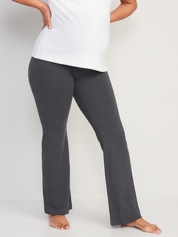 Maternity Full Panel Flare Leggings