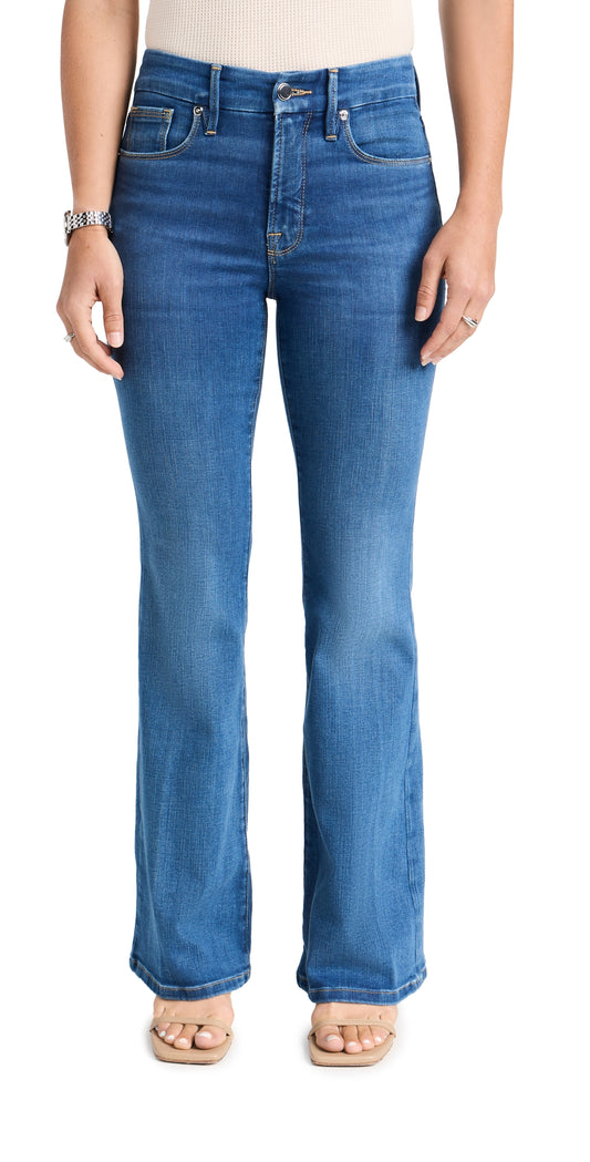Good Petite Flare Jeans