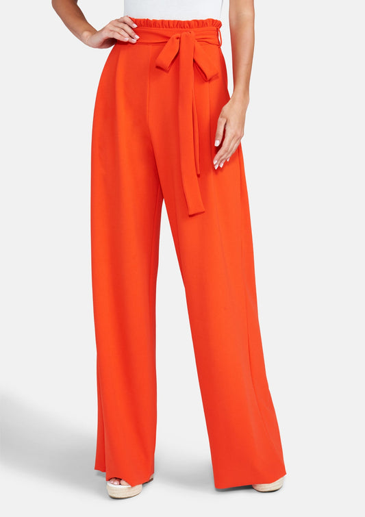 Tall Scarlett Ultra Wide Pants in Orange