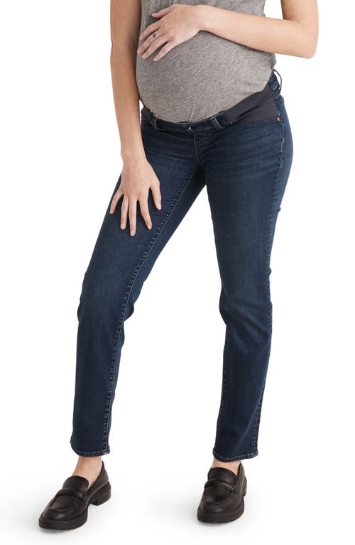 Side Panel Stovepipe Maternity Jeans