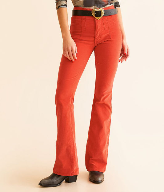 Jayde Corduroy Flare Stretch Pant