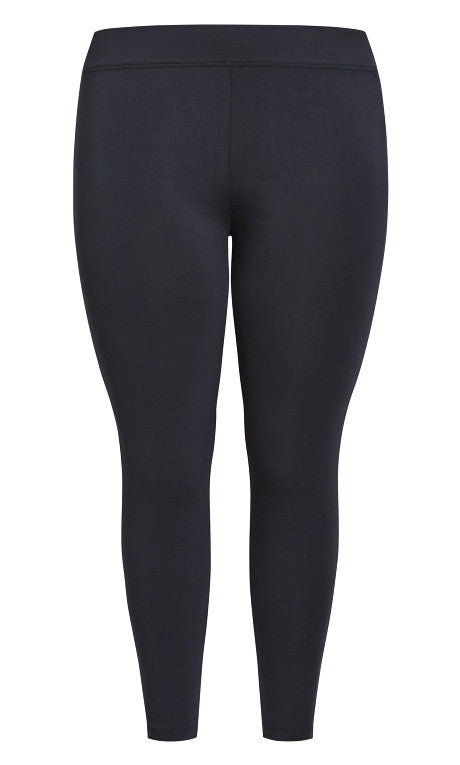 Legging Pima High Rise Navy - petite