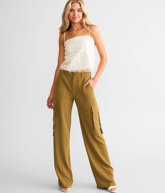 Wide Leg Cargo Pant