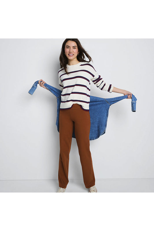 Women's Starfish Mid Rise Straight Leg Pants