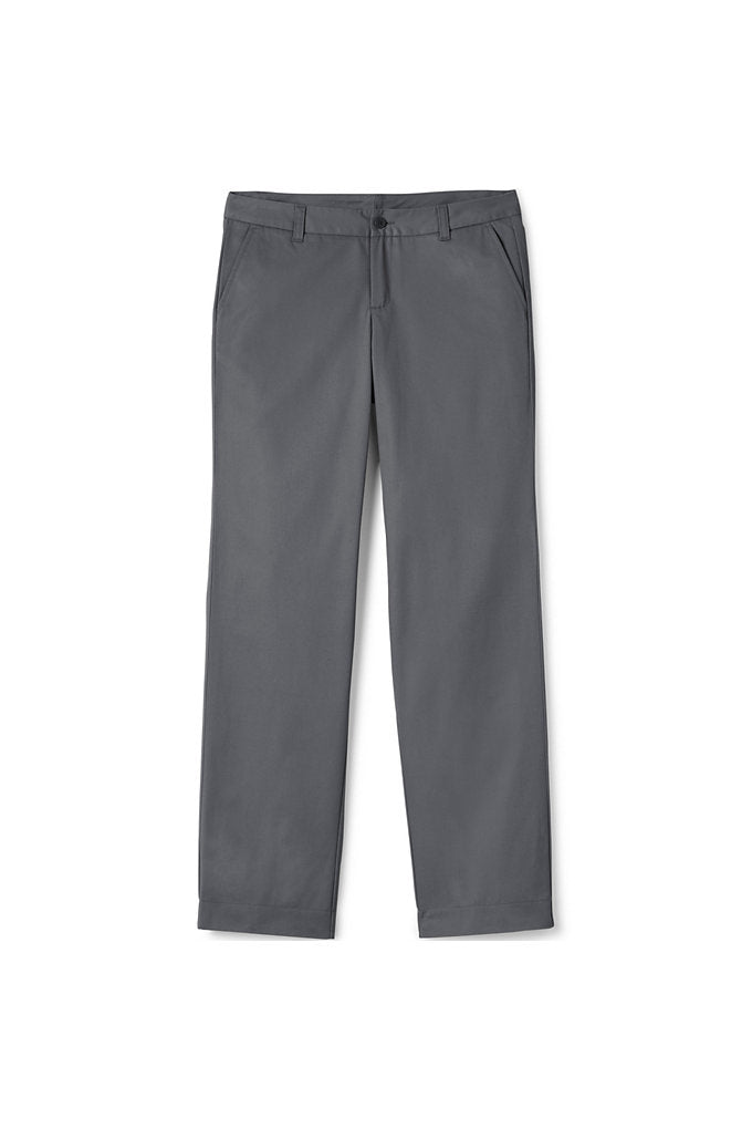 Cotton Blend Chino Pants: 26-36" Inseam