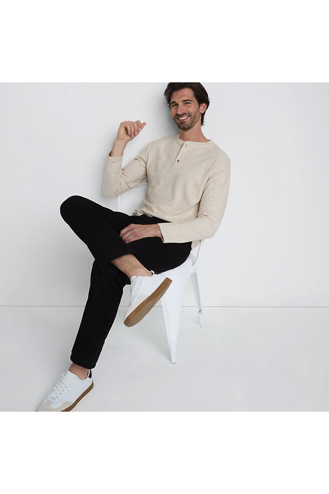 Men's Traditional Fit Black Jeans