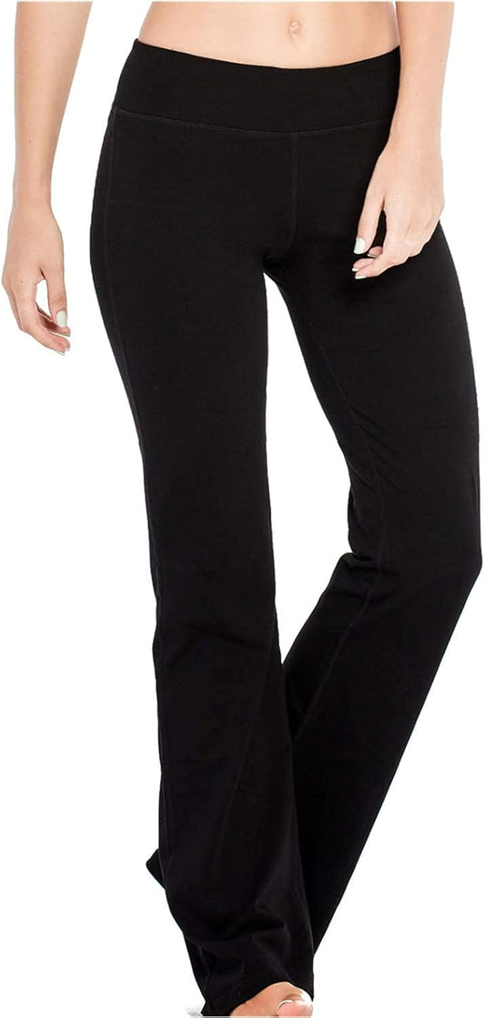 Cotton Bootcut Pants