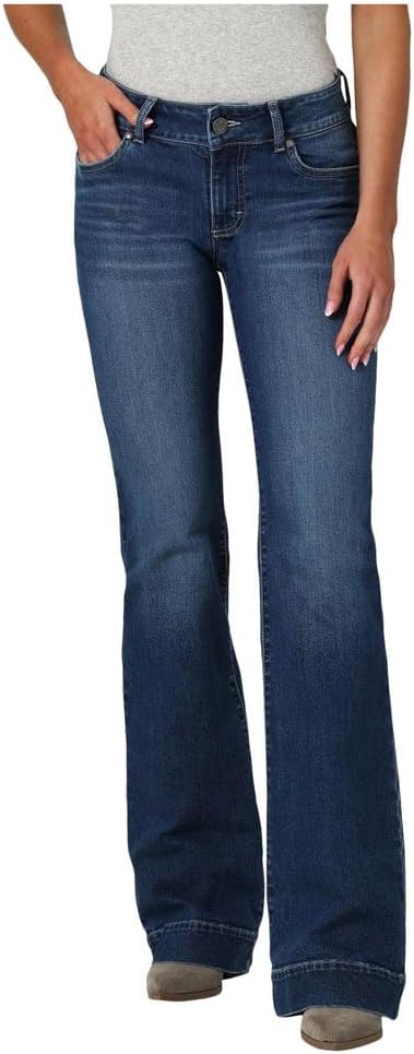 Retro Mae Mid Rise Trouser Jean