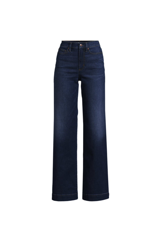 Recover High Rise Wide Leg Blue Jeans