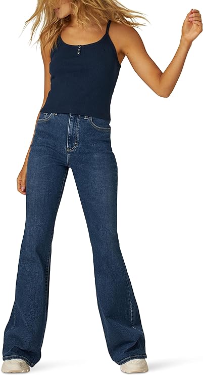 Women's High Rise Flare Jean