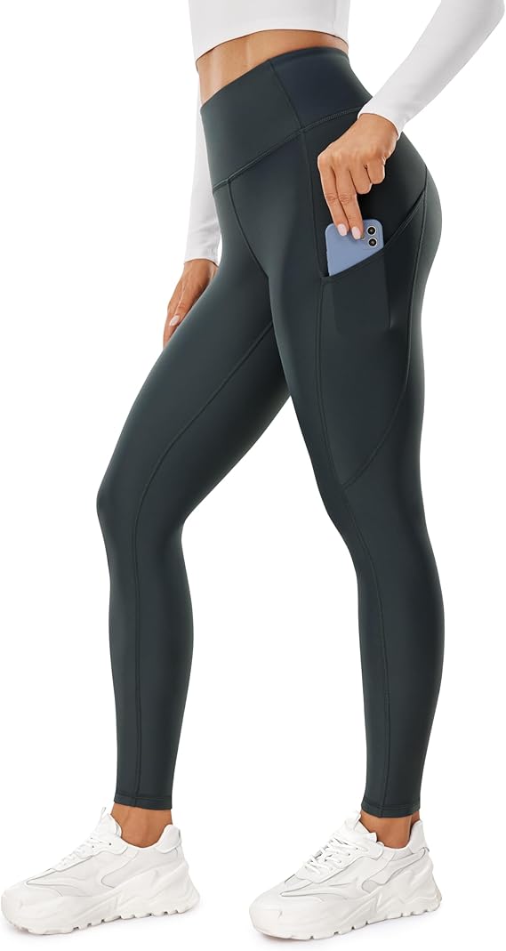 Fleece Lined Leggings with 28" Inseam