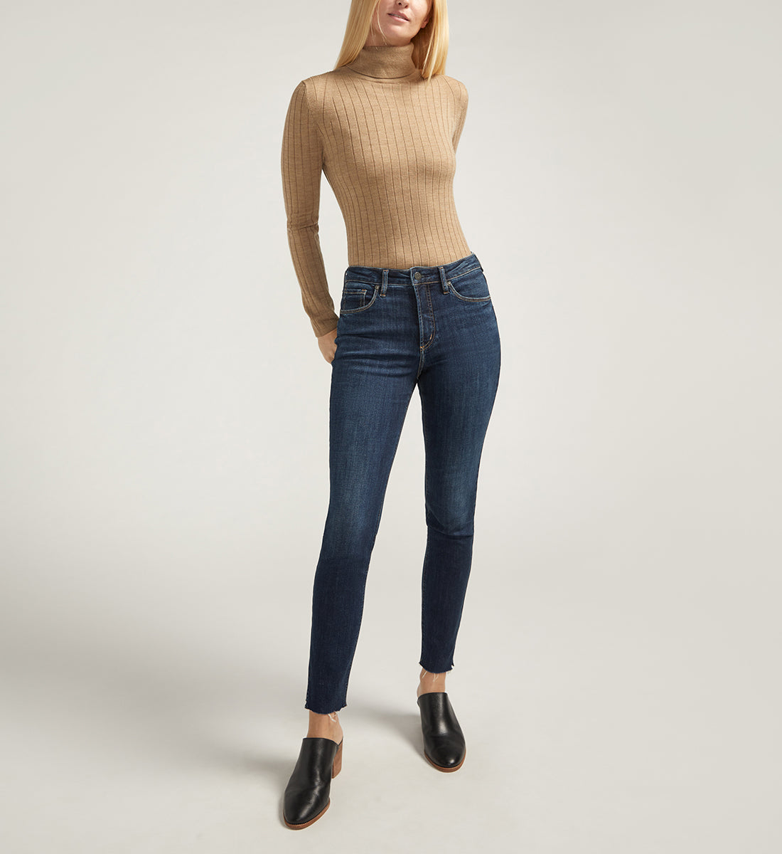 Most Wanted Mid Rise Skinny Leg Jeans