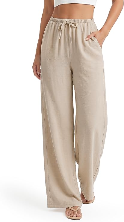 Lightweight Flowy Pants: 32", 34", 36" Inseam
