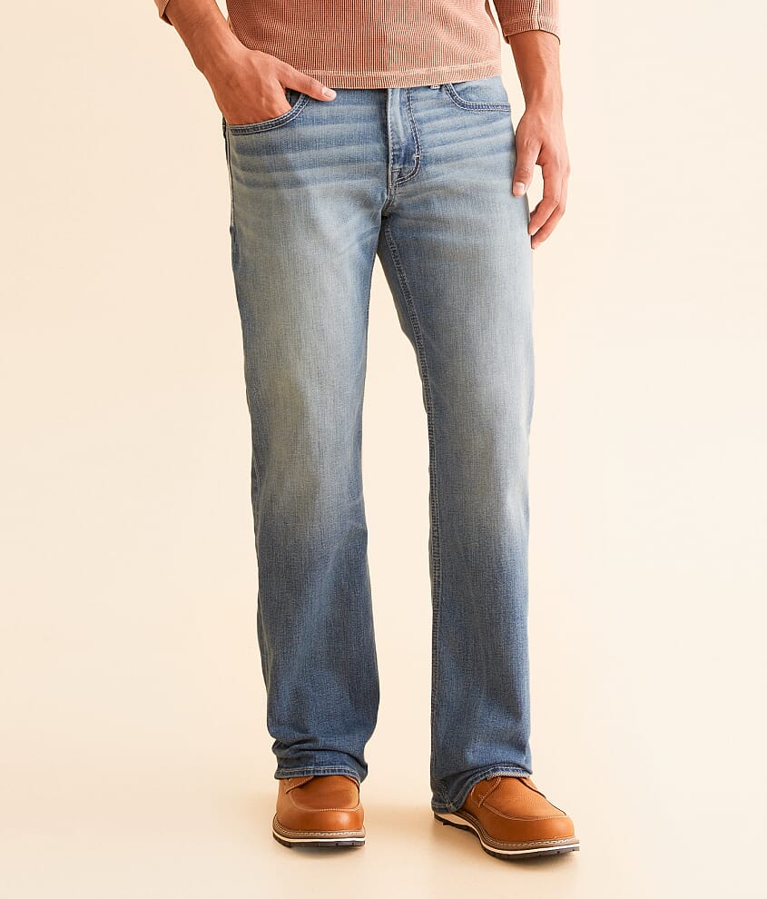 Men's Bootcut Stretch Jeans: 30-36" Inseams