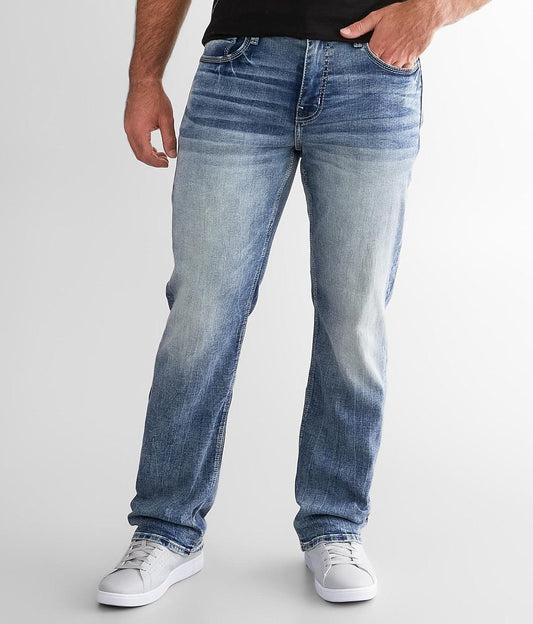 Men's Lighter Wash Relaxed Fit Jeans: 30-36" Inseams