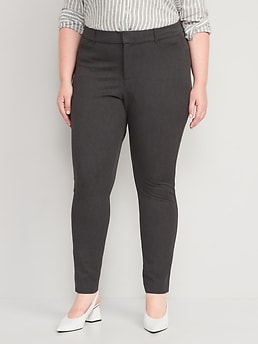 Plus Size Skinny Pants: 28", 30", 34" Inseams