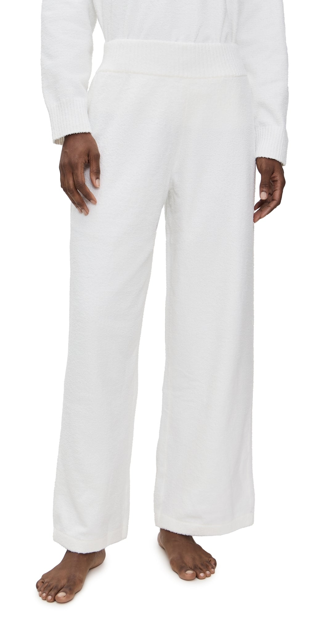 Recycled Boucle Pants: 29.5" Inseam