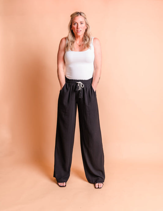 Tall Yacht Pants-Solid