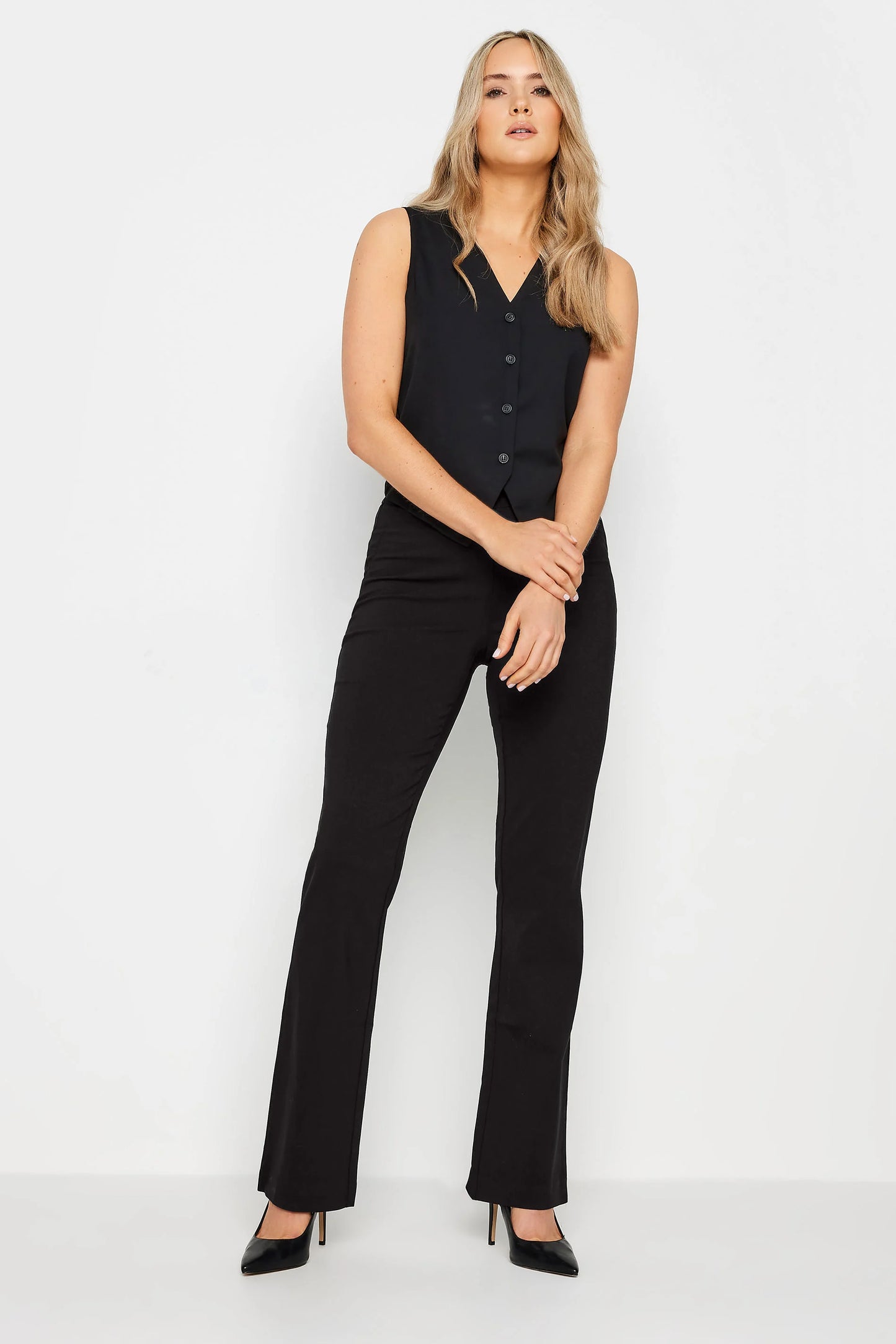 Tall Black Pants: 34", 36", 38" Inseams